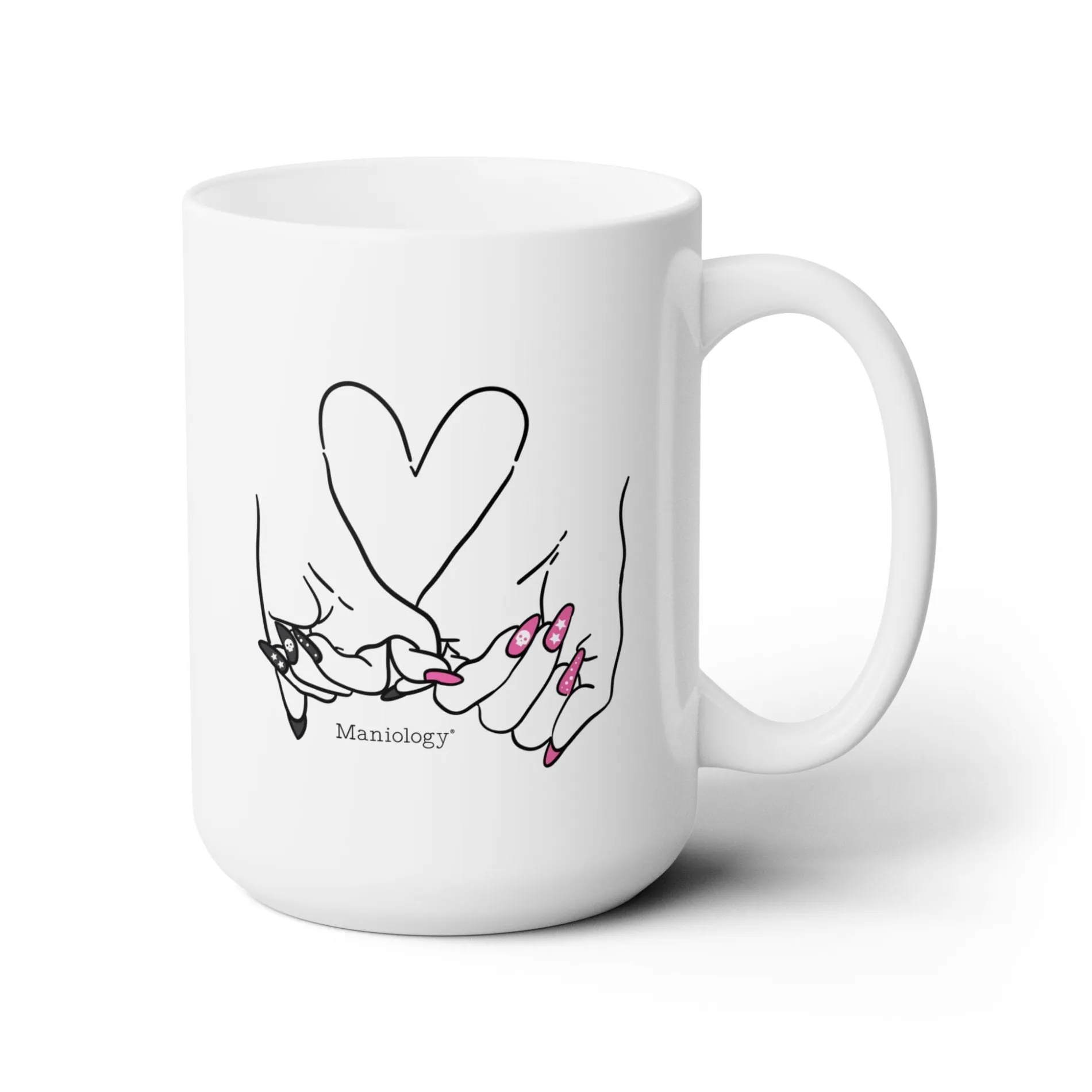 Nail Pals Ceramic Coffee Mug 15oz