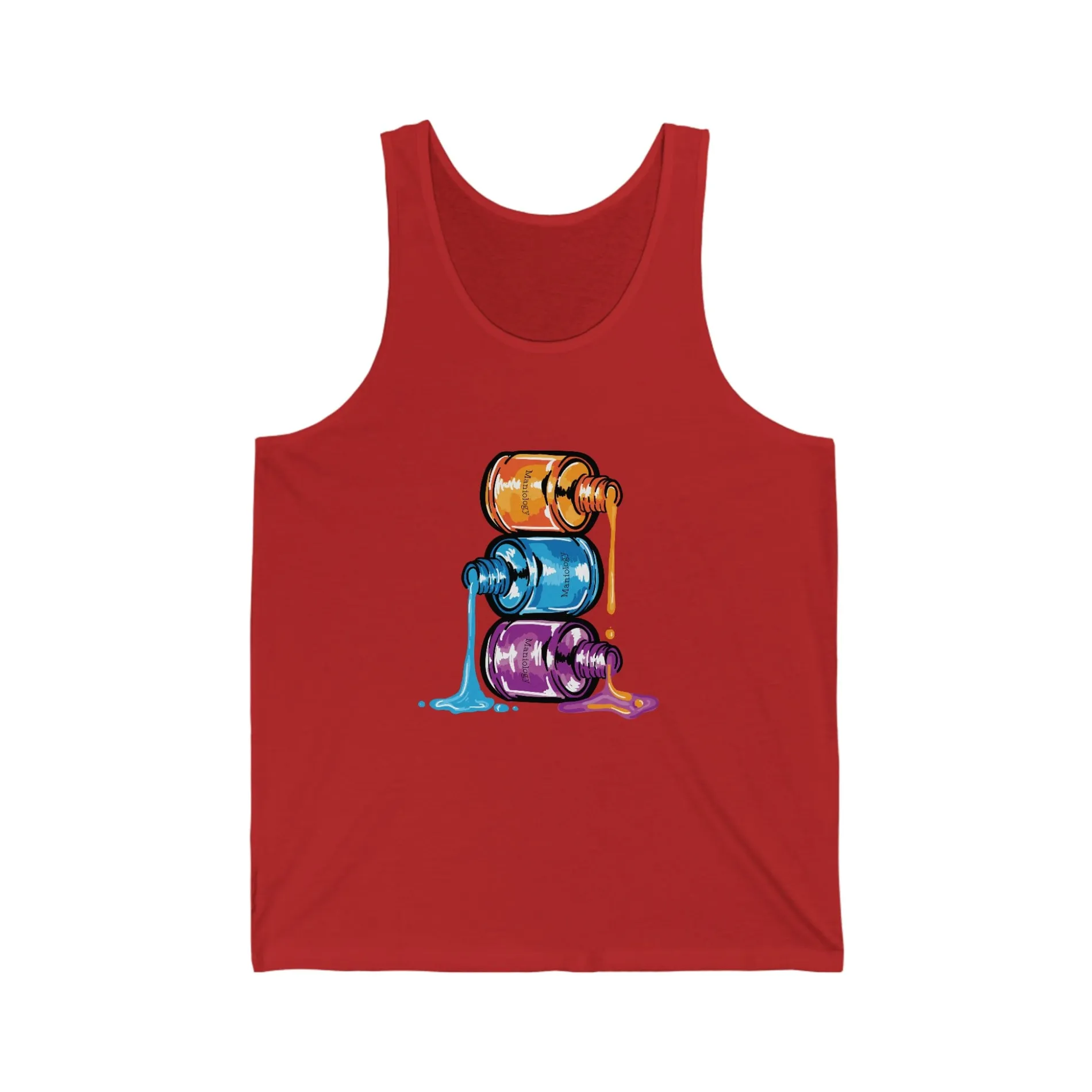 Nail Polish Bottles - Jersey Tank Top