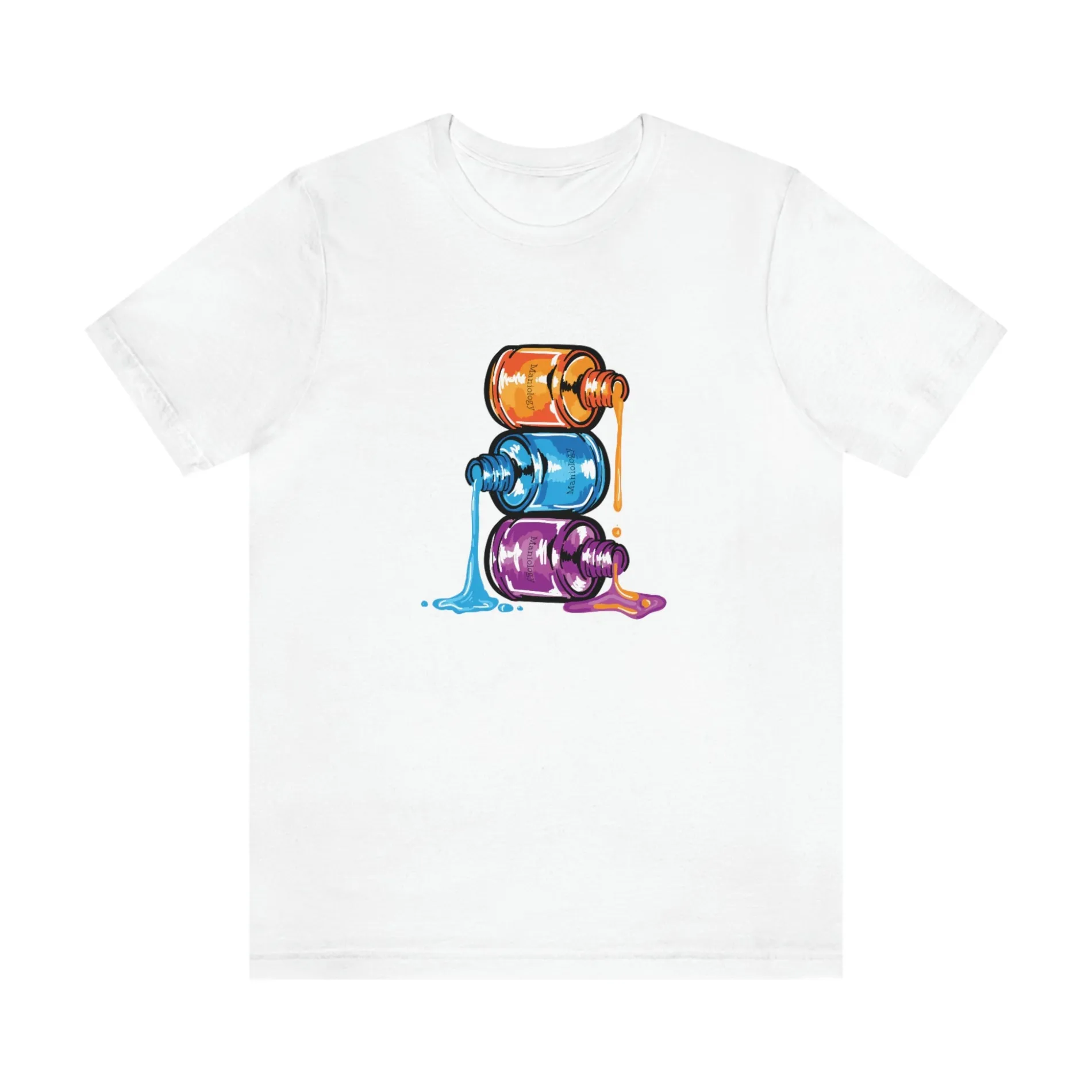 Nail Polish Bottles - Short Sleeve T-shirt