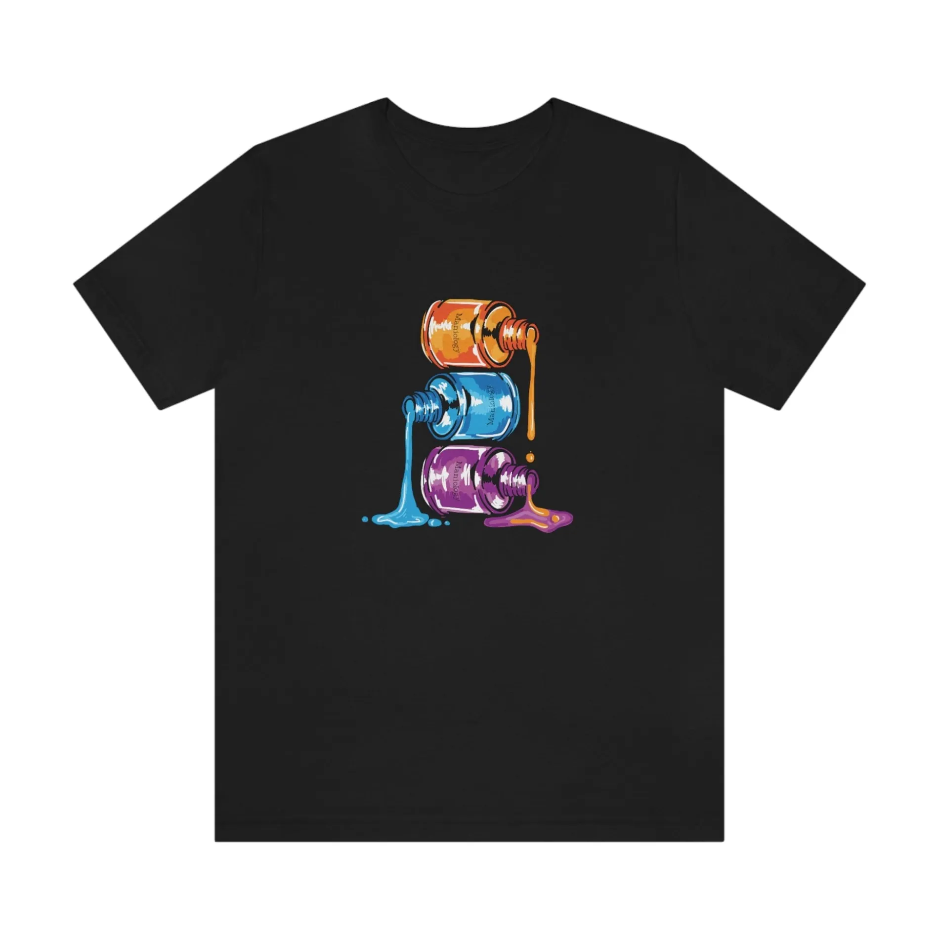 Nail Polish Bottles - Short Sleeve T-shirt