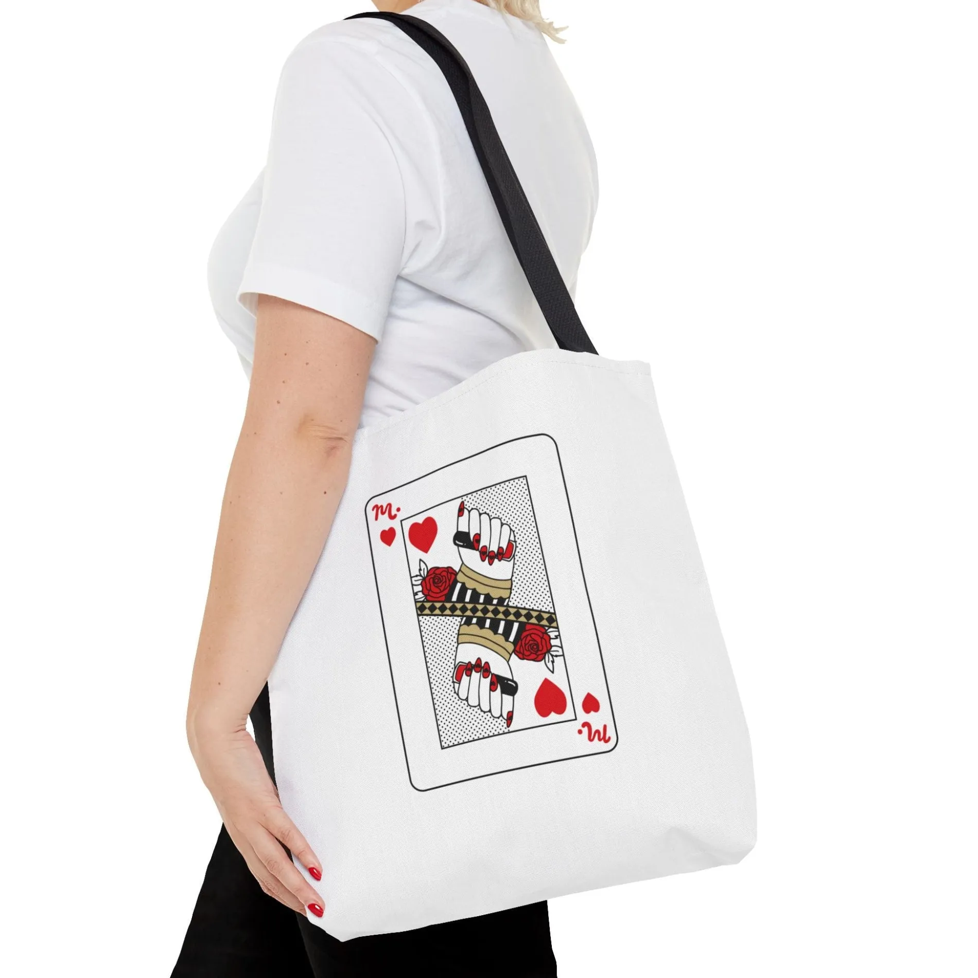 Nail Queen of Hearts Tote Bag