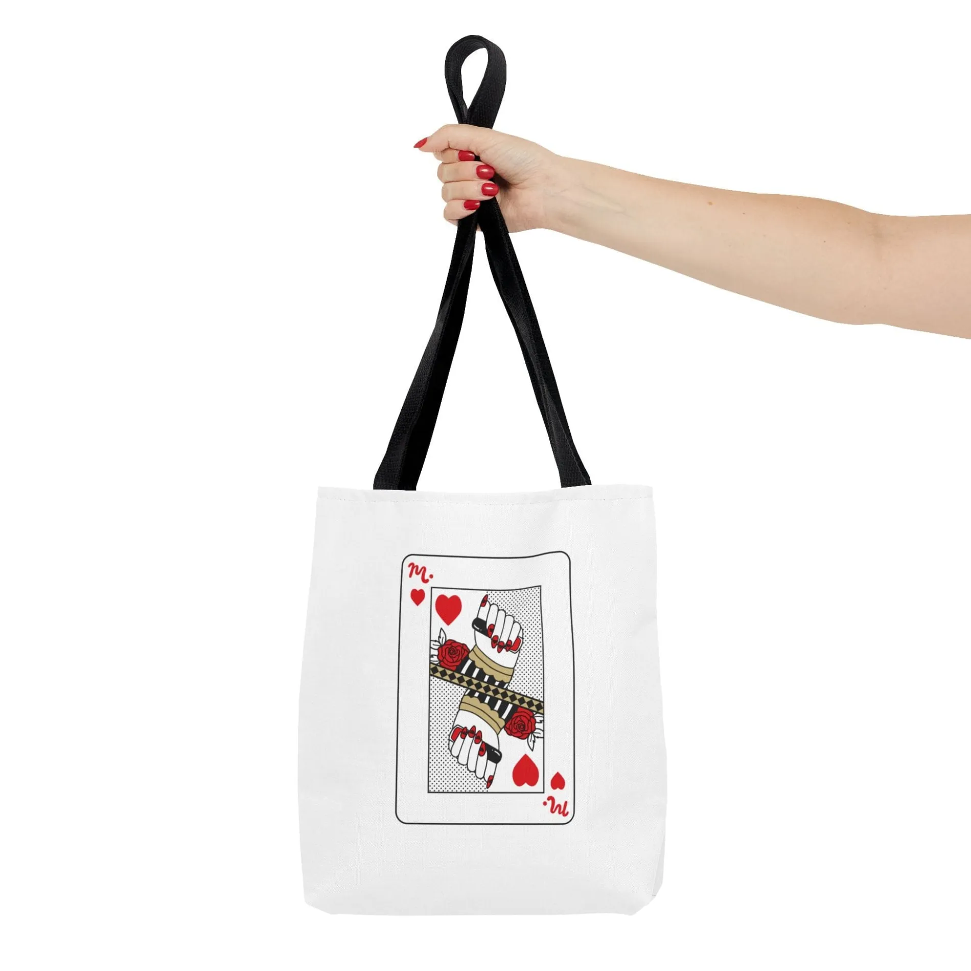 Nail Queen of Hearts Tote Bag