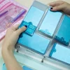 Nail Stamping Plate Storage Binder Refill - 10 Sheets Rectangular