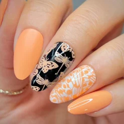 Nectar (B506) - Cream Peachy Orange Stamping Polish
