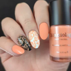 Nectar (B506) - Cream Peachy Orange Stamping Polish