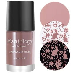 Night Forest: 3-Piece Cream Stamping Art Polish Set