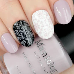 Nightingale (B424) - Blushing Taupe Cream Stamping Polish