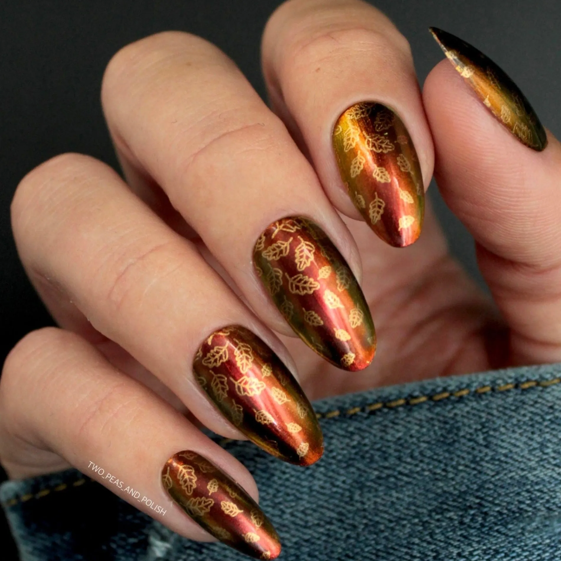 Night Out: Studio 54 (P134) - Brown Duochrome Nail Polish
