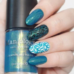Nightshade: 3-Piece Gold Shimmer Stamping Polish Set