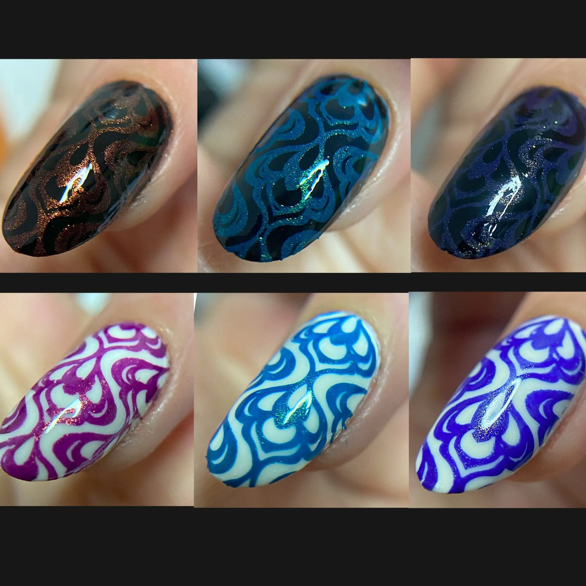 Nightshade: 3-Piece Gold Shimmer Stamping Polish Set