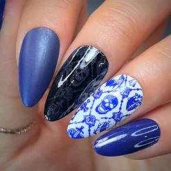Nightshade: Shadowveil (B526) - Purple With Gold Shimmer Stamping Polish
