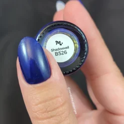 Nightshade: Shadowveil (B526) - Purple With Gold Shimmer Stamping Polish