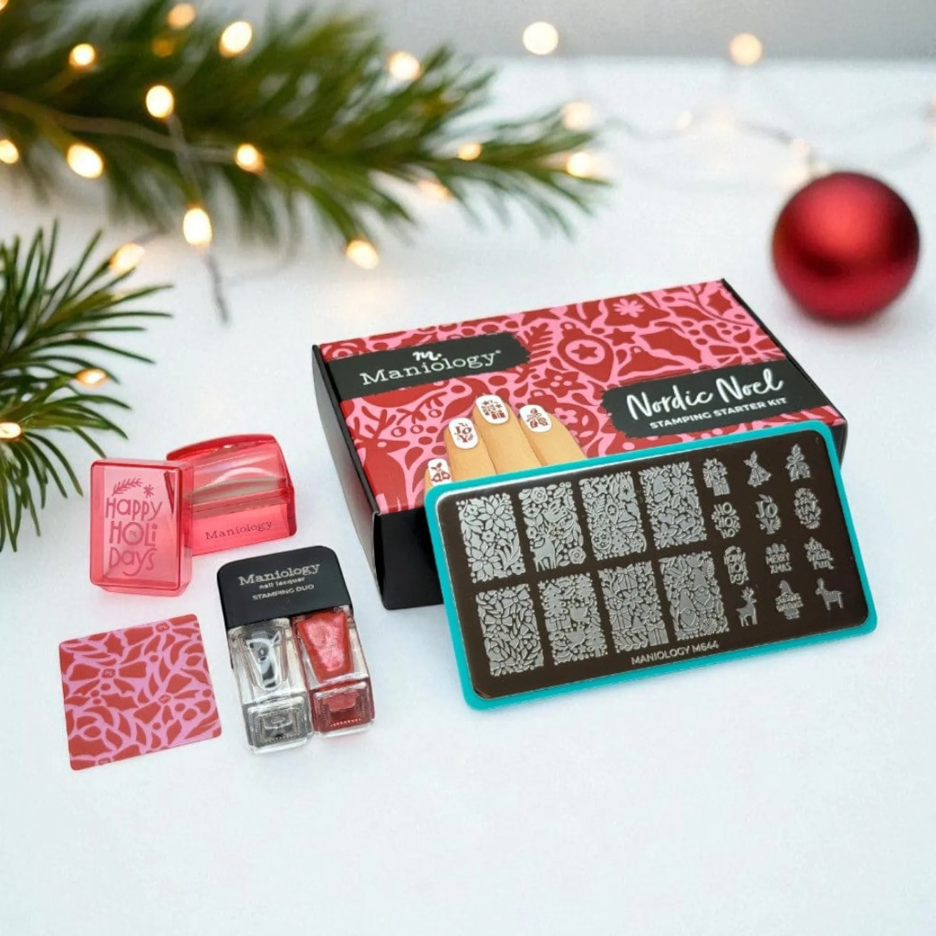 Nordic Noel: Nail Stamping Starter Kit