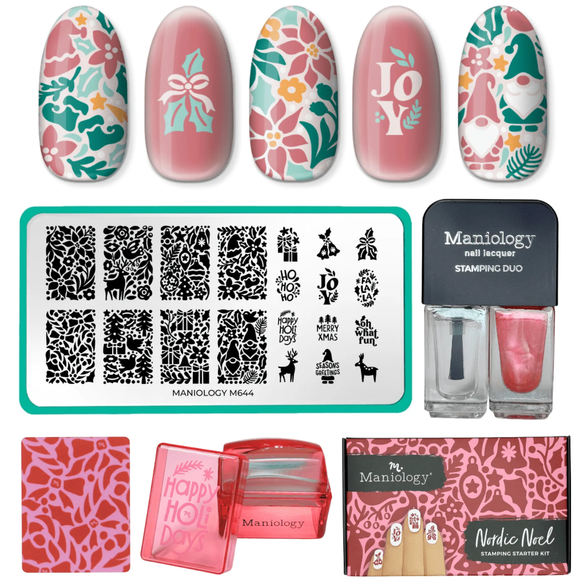 Nordic Noel: Nail Stamping Starter Kit
