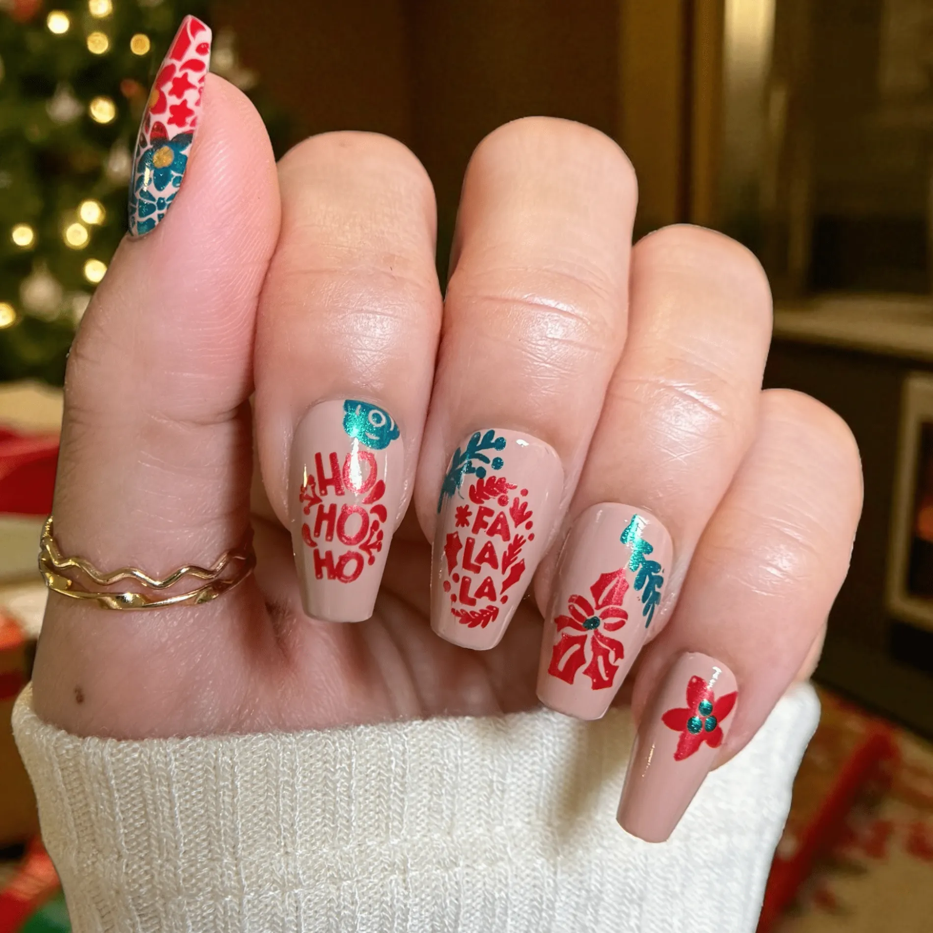Nordic Noel: Nail Stamping Starter Kit