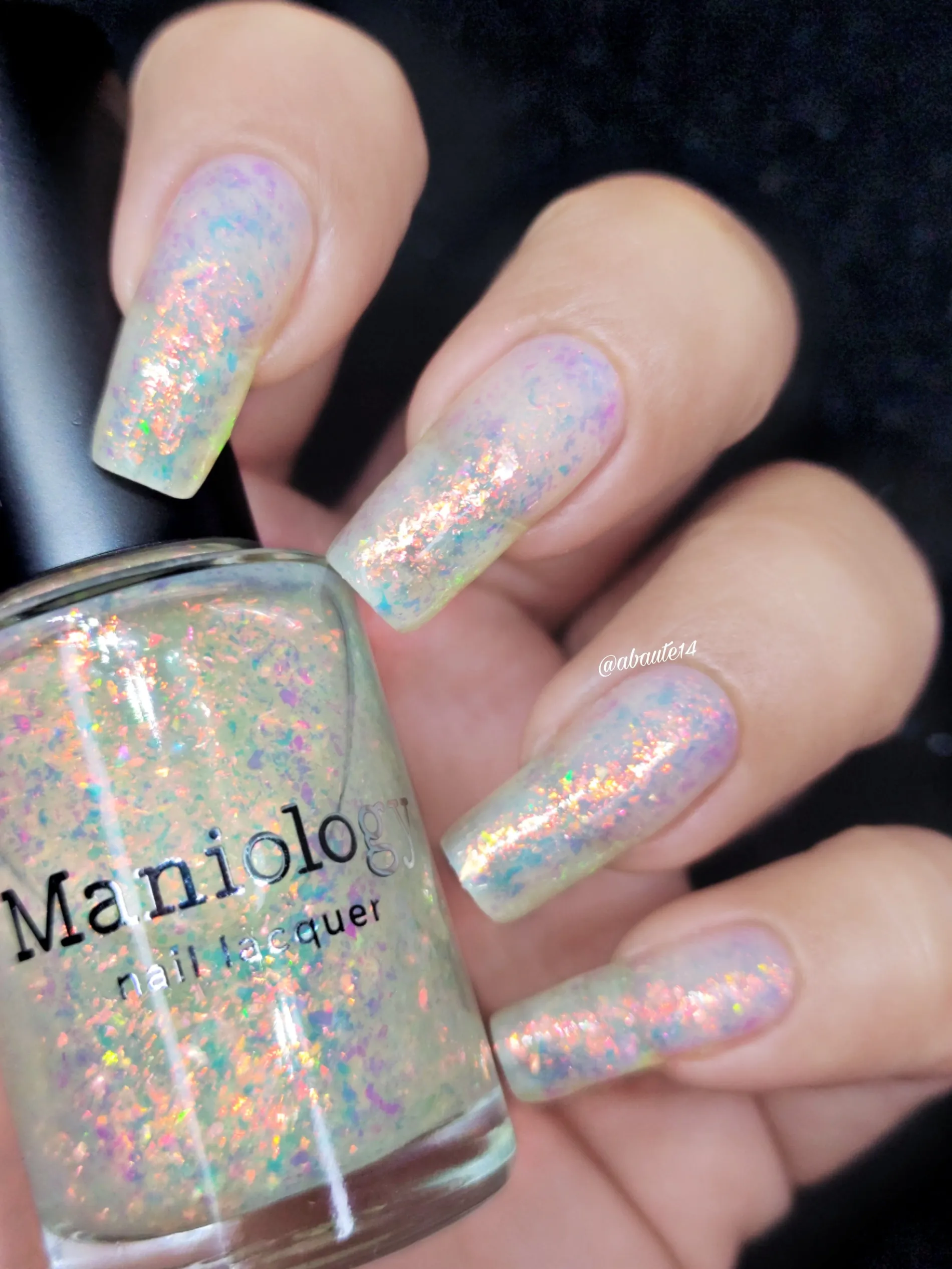 Ocean Crush: 3-Piece Flakie Iridescent Toppers Nail Polish Set
