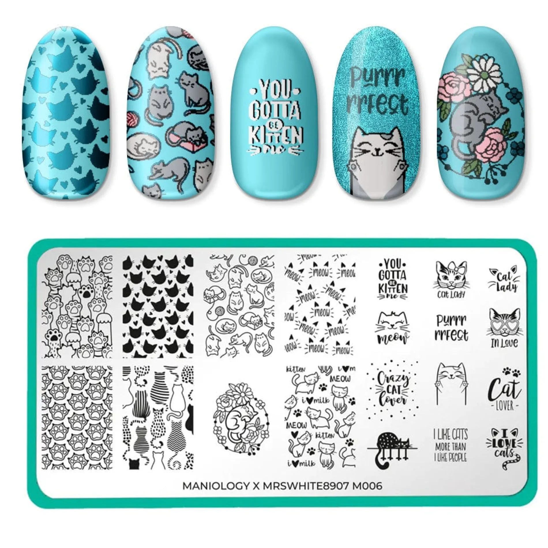 On the Prowl: Cat-Themed Nail Stamping Starter Kit