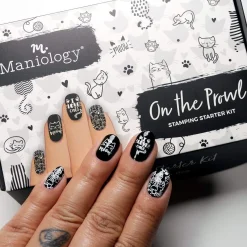 On the Prowl: Cat-Themed Nail Stamping Starter Kit