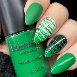Optimism (B399) - Green Stamping Polish