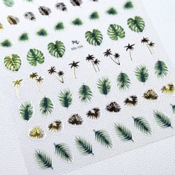 Palm Parade (MS-104) - Nail Art Sticker