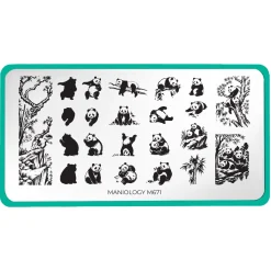 Pand-a-monium (M671) - Nail Stamping Plate