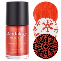 Parade: Candy Cane (B458) - Red Duochrome Stamping Polish