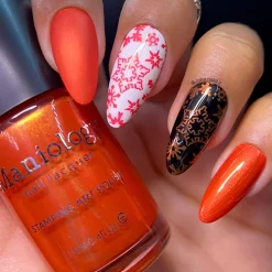 Parade: Candy Cane (B458) - Red Duochrome Stamping Polish