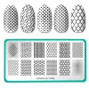 Patterns: Chain Reaction (m086) - Nail Stamping Plate