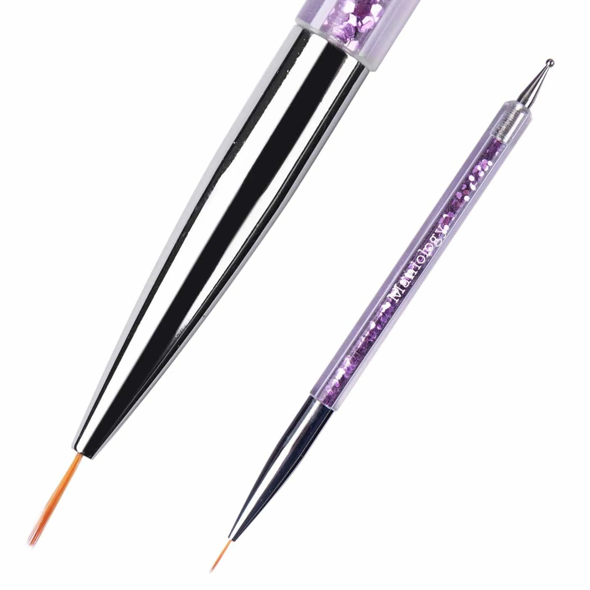 5pc Double Ended Dotting Tool and Detail Liner Brush Set