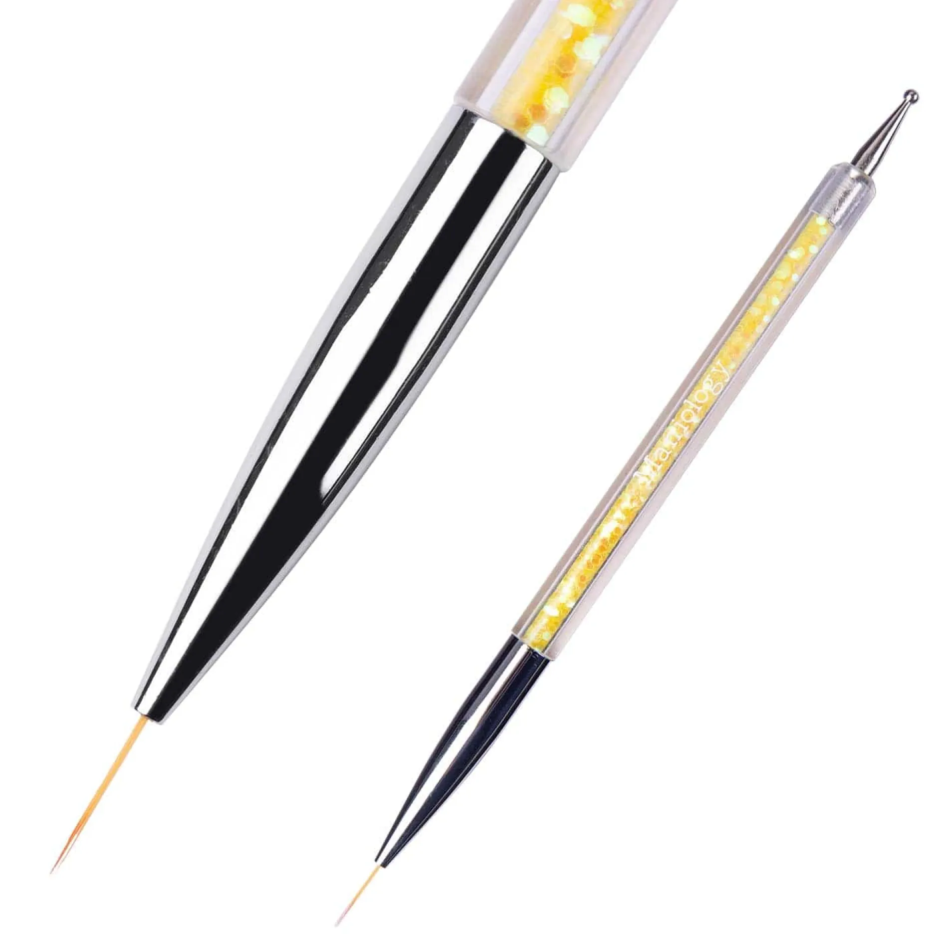 5pc Double Ended Dotting Tool and Detail Liner Brush Set