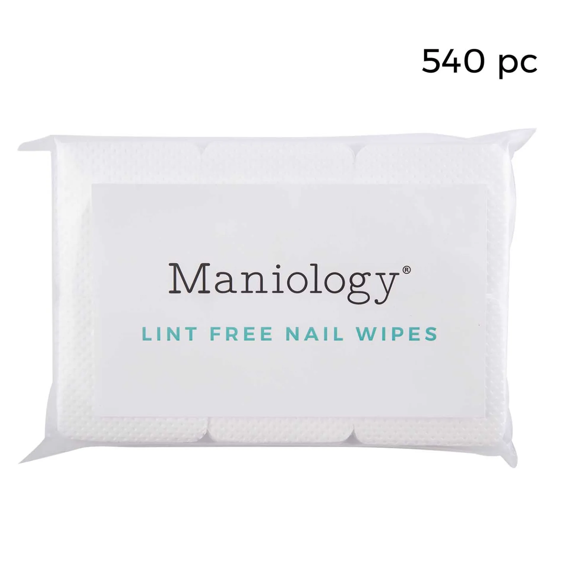 540pc Lint Free Wipe Set - White