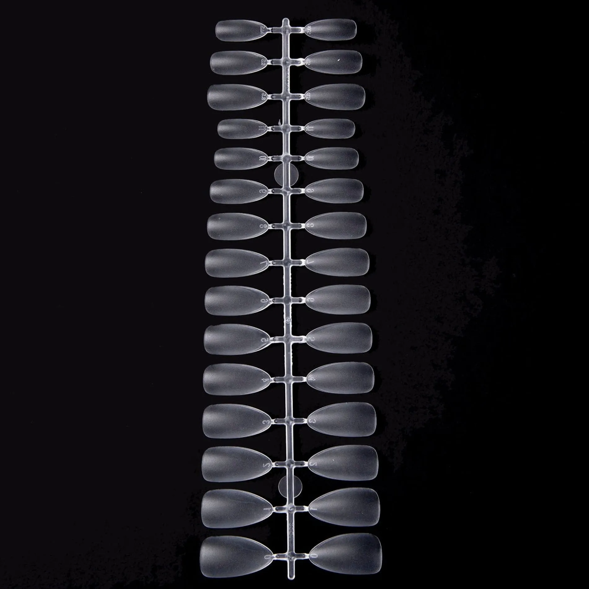 300pcs Full Cover Nail Tips for Extension in 15 Sizes - Medium Almond