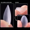 300pcs Full Cover Nail Tips for Extension in 15 Sizes - Short Almond