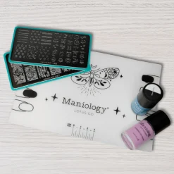 2pc Silicone Nail Art Work Station - Lotus Mini and Lotus Go