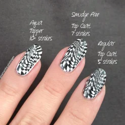 Perfect Duo - Smudge Free Top Coat + Aqua Topper Waterbased Smudge Free Top Coat 2pc Set