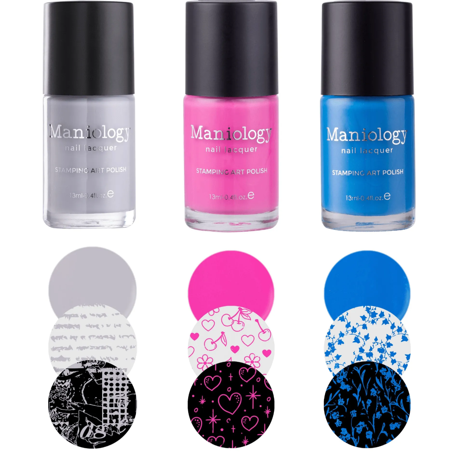 Perfect Trio: 3 Piece Daydreams Stamping Polish Collection