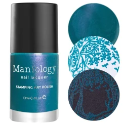 Perfect Trio: 3-Piece Frozen Lake Nail Stamping Polish Set