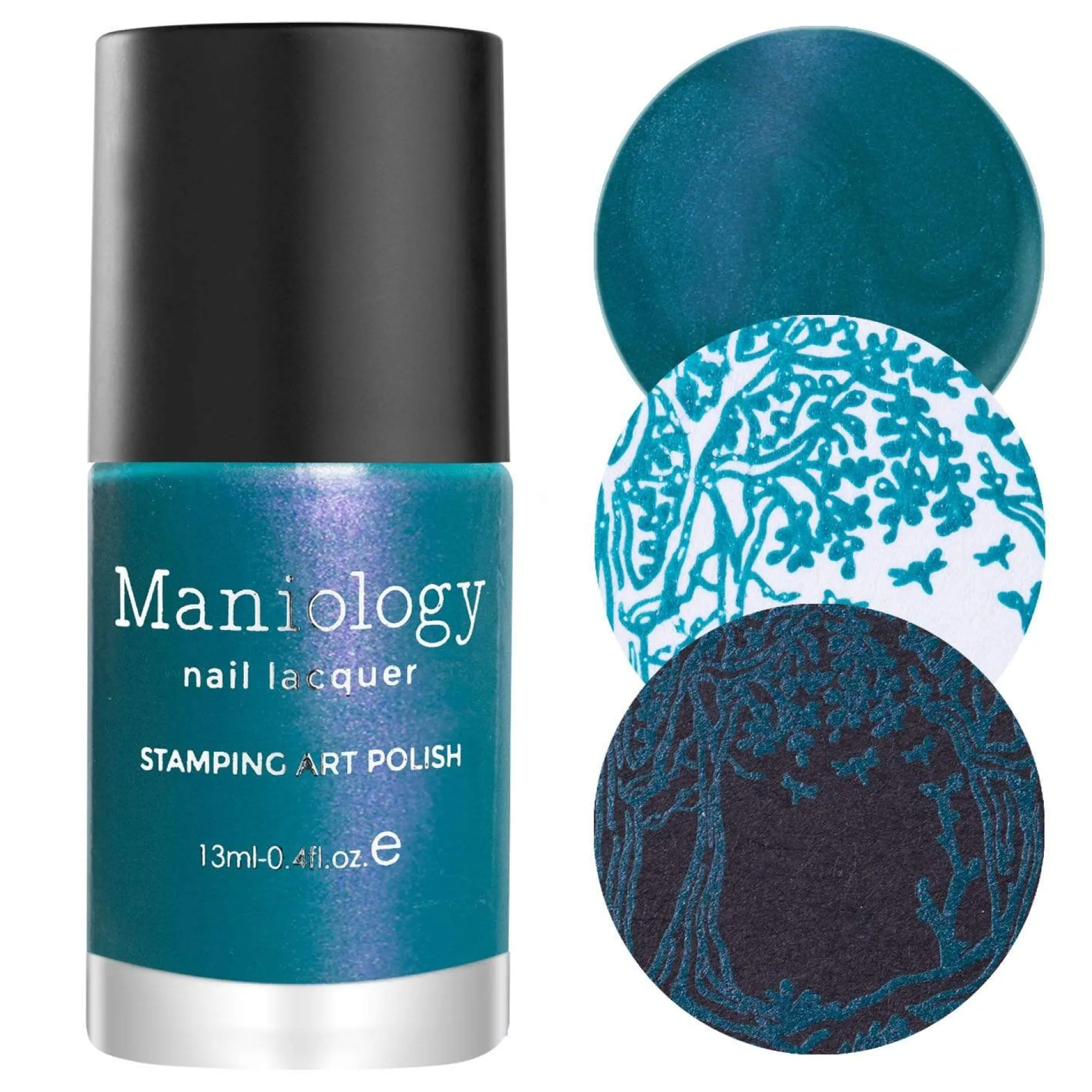Perfect Trio: 3-Piece Frozen Lake Nail Stamping Polish Set