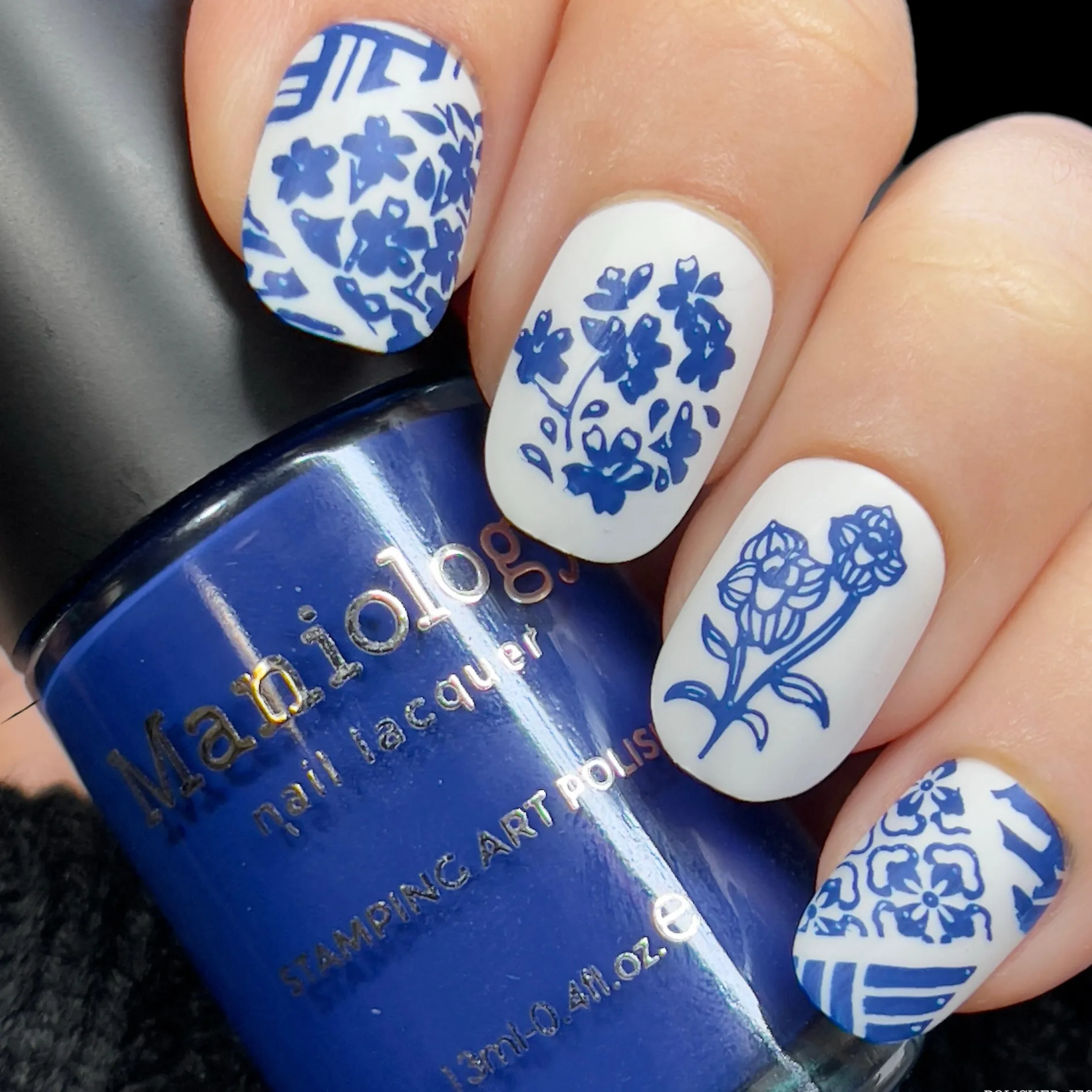 Perfect Trio - 3-piece Independence Day Nail Stamping Polish Set