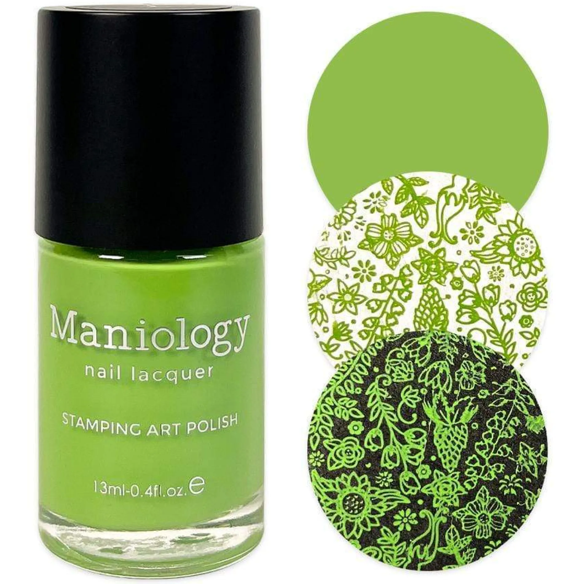 Perfect Trio: 3-Piece Lucky Clover Nail Stamping Polish Set