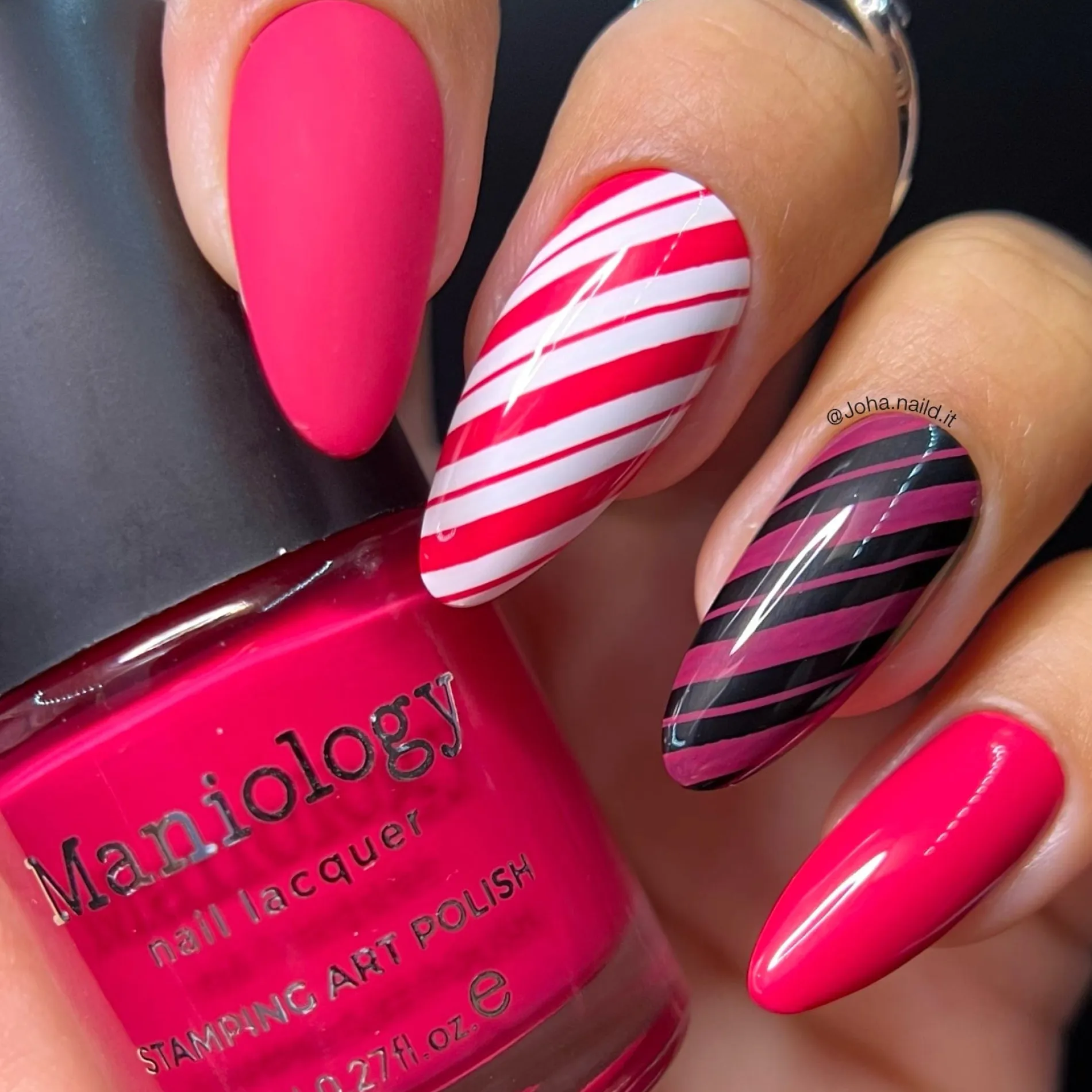Perfect Trio: 3 Piece Pink Petals Stamping Polish Collection