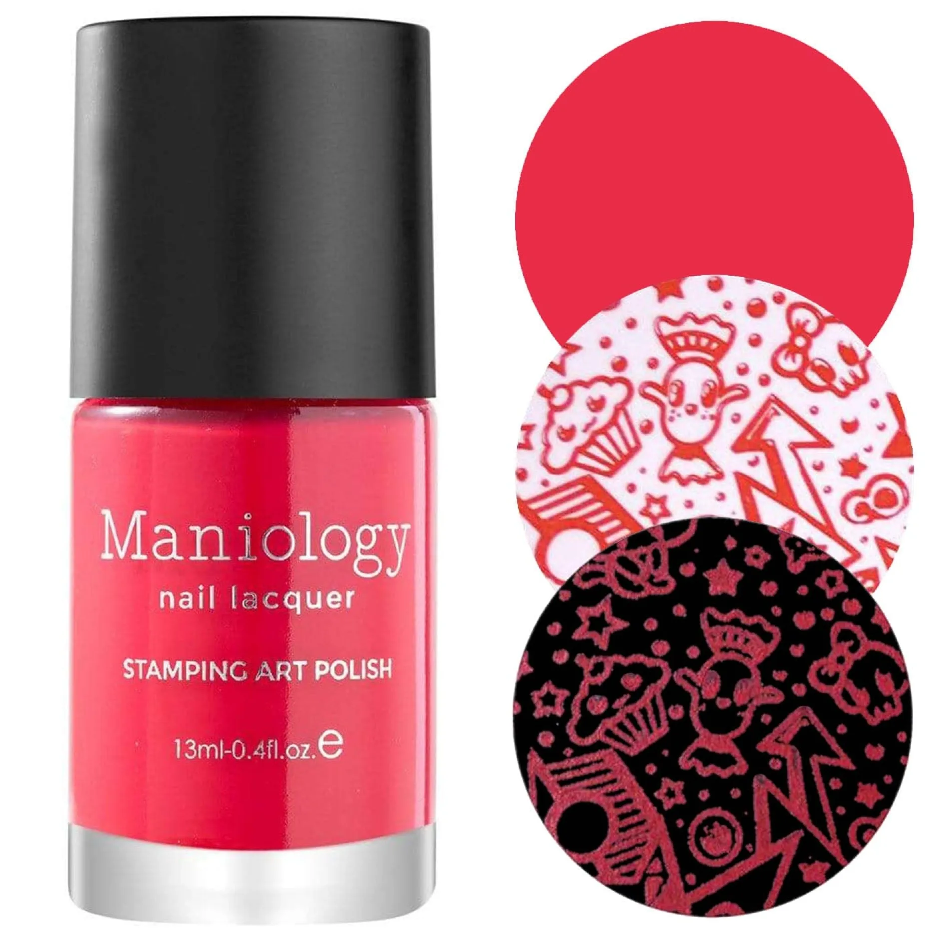 Perfect Trio: 3 Piece Pink Petals Stamping Polish Collection