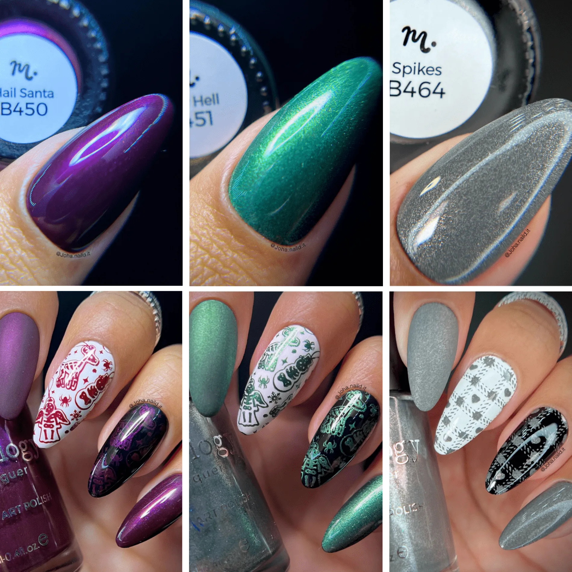 Perfect Trio: 3 Piece Starlit Jewel Stamping Polish Collection