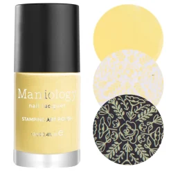 Perfect Trio: 3-Piece Sunny Meadow Nail Stamping Polish Set