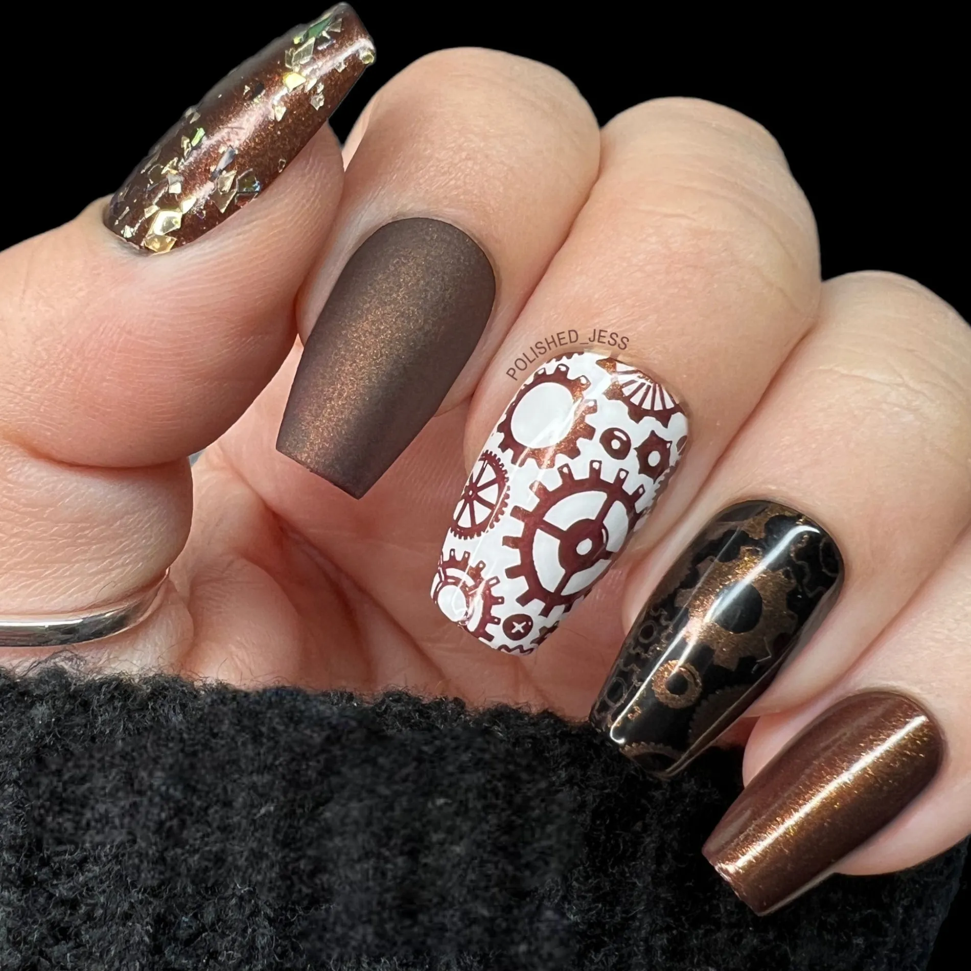 Perfect Trio: 3 Piece Woodland Whispers Stamping Polish Collection