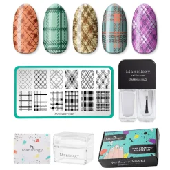 Plaid Perfection: Nail Stamping Starter Kit