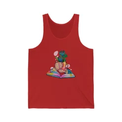 Plants, Books and Nails - Jersey Tank Top
