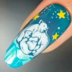 Polar Bears (M537) - Nail Stamping Plate