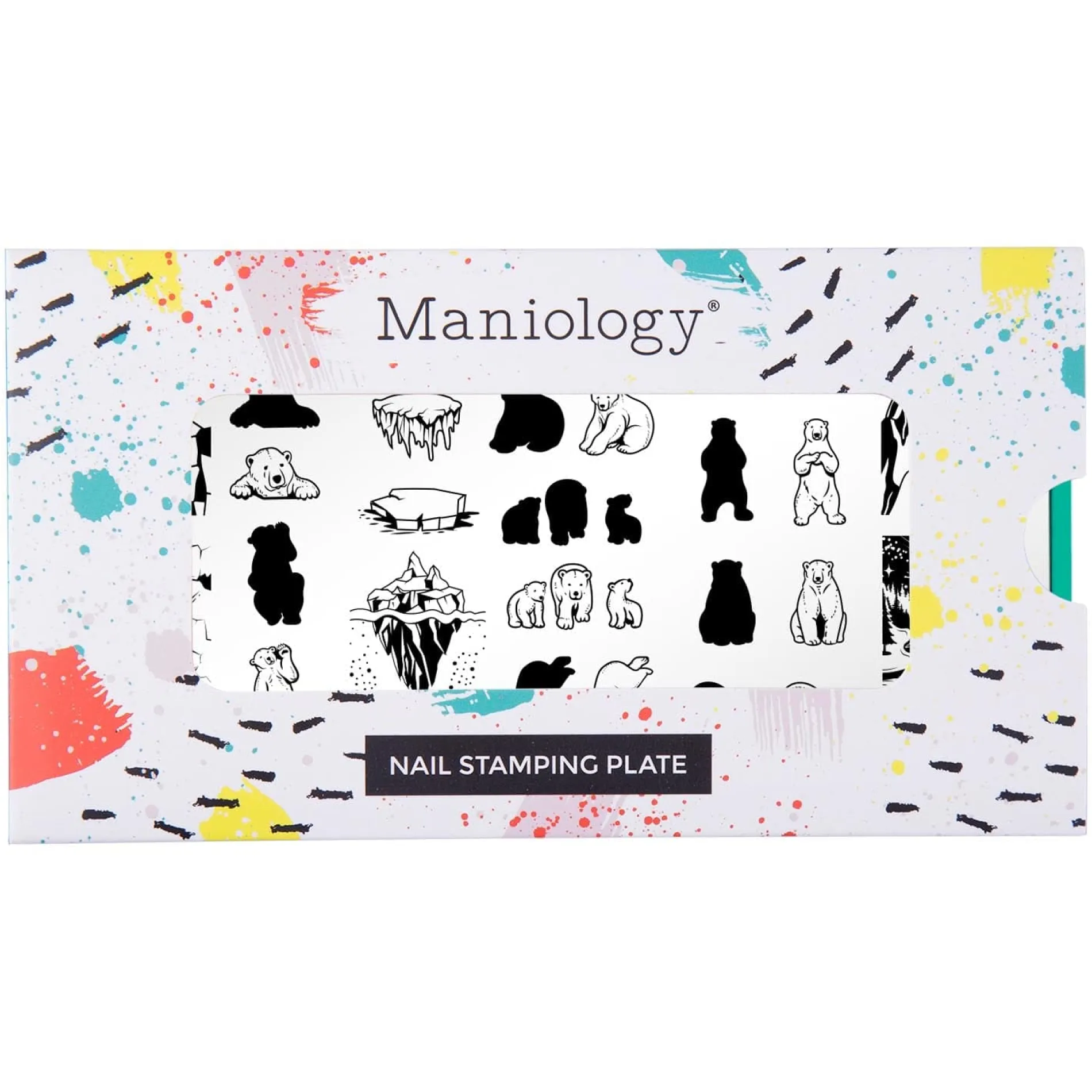 Polar Bears (M537) - Nail Stamping Plate