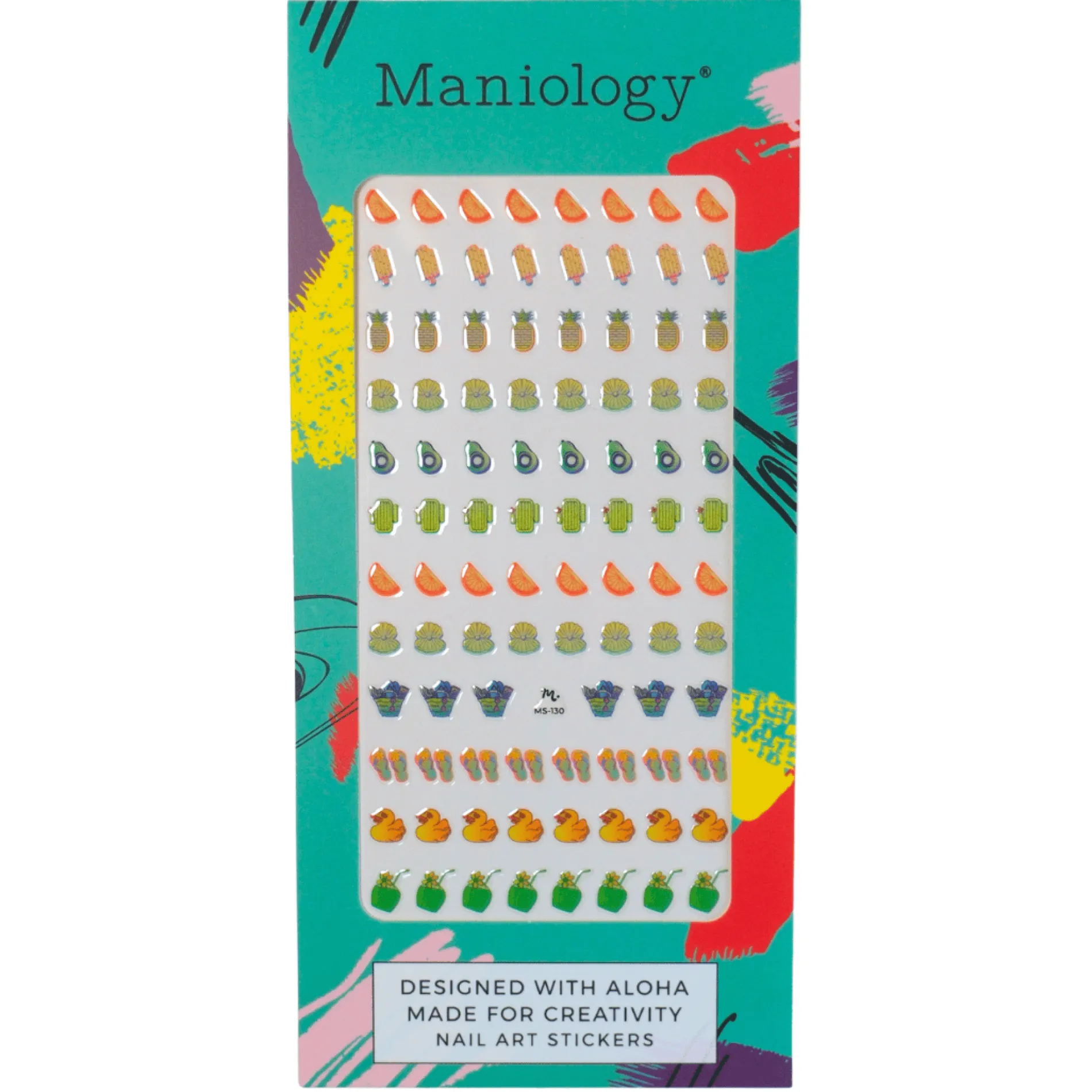 Pool Party (MS-130) - Nail Art Sticker